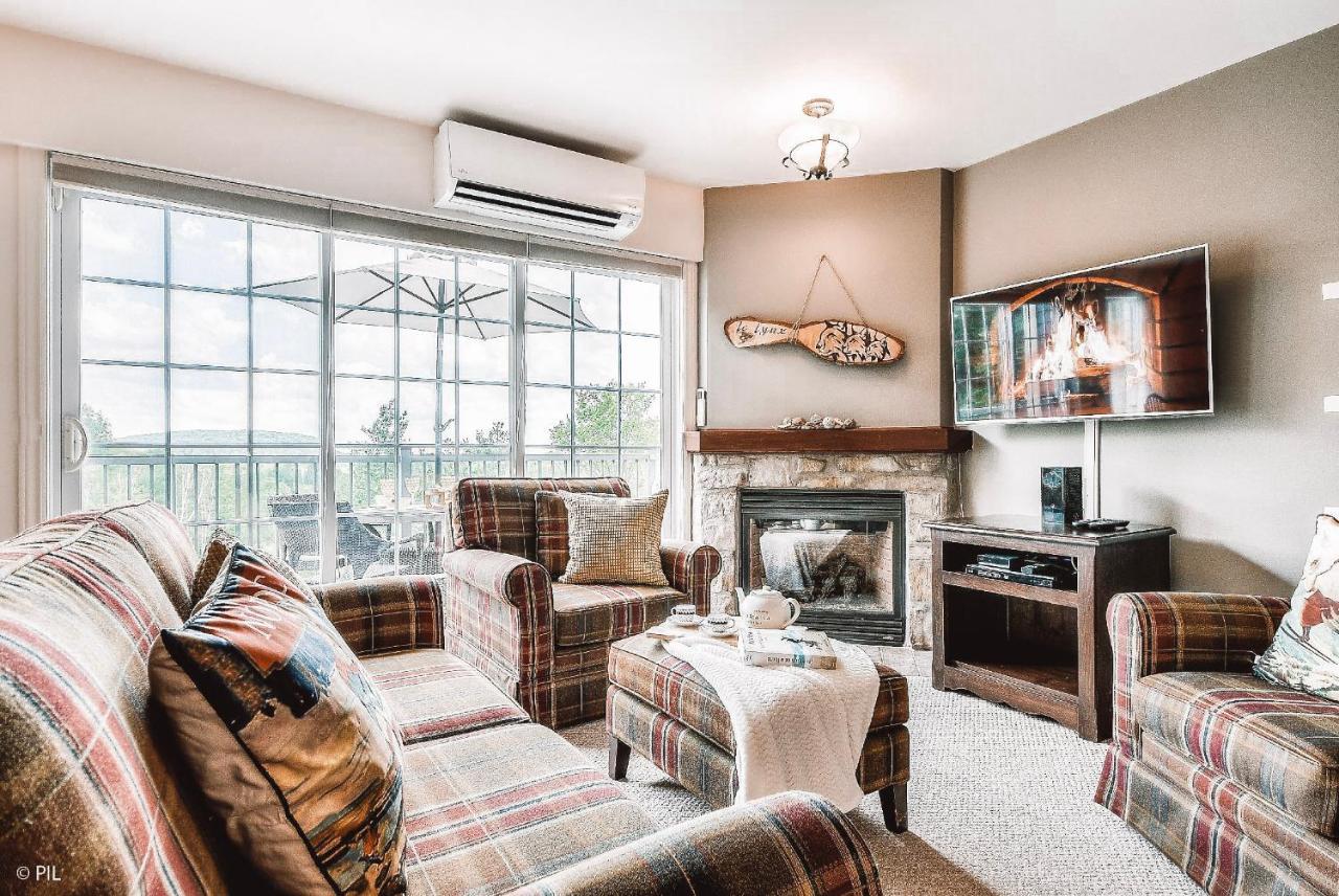 Mont-Blanc Ski Inout Condo W Pool Beach Access Saint-Faustin Buitenkant foto